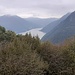 Salendo verso Pigra scorci di Lago di Como.