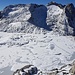Im Aufstieg zum Chüebodenhorn. Tiefblick zum Gletschersee