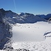 Gletschersee und Chüebodengletscher beim Afustieg zum Chüebodenhorn
