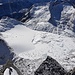 Blick vom Chüebodenhorn zum Gletschersee