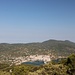 Skopelos - Chora, dahinter das Delphigebirge
