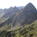 Bettlerspitze und Klesenzahörner, hinten lugt die Rote Wand herüber