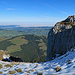 Weitblick übers Appenzellerland und bis zum Nebelmeer über dem Bodensee