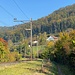 Blick vom Bahndamm aus zum Schulinternat Sommerau.<br /><br /><br />