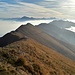 Cresta verso il Monte Tabor