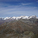 Matterhorn, Breithorn, Lyskamm und Monte Rosa