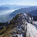 Rückblick über den Matthorngrat