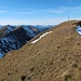 Die vier von mir insgesamt besuchten Grasberggipfel aufgereiht, mit dem Namensgeber im Vordergrund