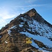 Zurück am Aufstiegssattel. Retour bin ich um das Hölzelstaljoch rum und jetzt gehts endlich auf die Fleischbank