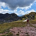 Auf dem Weg zum Schwarzstöckli: Rückblick zum Heustock 