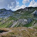 Abstieg zur Schutzhütte Rotärd, danach geht es links das Schilttal hinab.