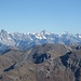 Berge der Berner Alpen im Zoom