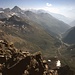 Blick vom Piz Ot Richtung Pontresina