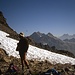 Im Anstieg zum Flüela-Schwarzhorn