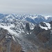 Im Hintergrund Mont Blanc-Gruppe