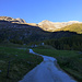 Letzter Blick von Egga über das Alpje zurück zu Punta Valgrande, Pizzo Fne und Stichelgrat (von rechts)
