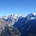 tolles Panorama vom First in alle Richtungen, z,B. Richtung Oeschinensee