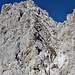 Einstieg Innsbrucker Klettersteig A-D. Zur Zeit auch gesperrt.