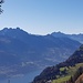 Blick über den Walensee zu Wiggis und Rauti, die ich wenige Tage zuvor besuchte