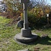 Croix érigée sur la crête du Moyenmont pour marquer l'an 2000 .