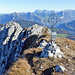 Blick vom Brünnelistock in die Ostschweiz.
