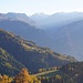 Blick zur Alp Schins von der Alp da Traun