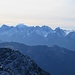 Mont Blanc hat eine Wolkenhaube.