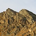 Beim Rückweg: Zoomaufnahme der bestiegenen Gipfel der Monts de Cion