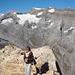 Auf dem Piz Dado, Blick zum Glatscher da Frisal