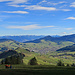 Aussicht von der Hundwiler Höhi auf Appenzell Stadt
