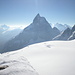 Die Nordwand des Matterhorn- unüblicher Blickwinkel
