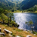 Der malerisch gelegene Bergsee "Maly Staw" (kleiner See).