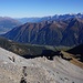 Querung durch den Geröllhang zum Kamm mit der Steinmannspitze