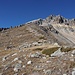 Auf dem Kamm mit der Steinmannspitze angekommen