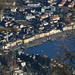 Looking down to Ascona through the trees