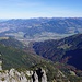 Blick zum herbstlichen Saminatal