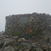 Scafell Pike - Top of England. Aussicht = Fehlanzeige