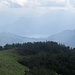 Der Comersee im Nebel
