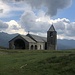 Die Kappelle oder eher Kirche auf dem Passo di San Lucio