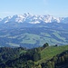 Blick vom Alplispitz zum Säntis