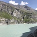 milchig-trübes Gletscherwasser
