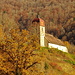 Kirche am Rand von Vaufrey
