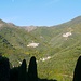Lizza und Lavaggiorosso von Montale, oben in der Mitte Passo del Colletto
