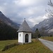 Die kleine Kapelle am Rand von Seewiesen markiert den Beginn des Weges zum Hochschwab.