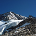 Abstieg vom Aletschhorn über die Felsrippe