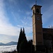 Die Kirche von Trarego thront über dem Nebelmeer.