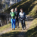ab Säls/Schwaldis wird der Wanderweg bald zur Forstrasse...