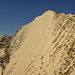 Prächtiges Farbenspiel an der [peak2891 Lenzspitze]-Nordostwand (Dreieselswand) in der Morgensonne.