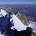 Der Nadelgrat vom Gipfel des [peak3496 Nadelhorn] aus.