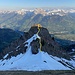Fiderschen Gipfel mit Nordaufstieg und Abstieg in die Rinne über das Band (Foto von 06/2021)